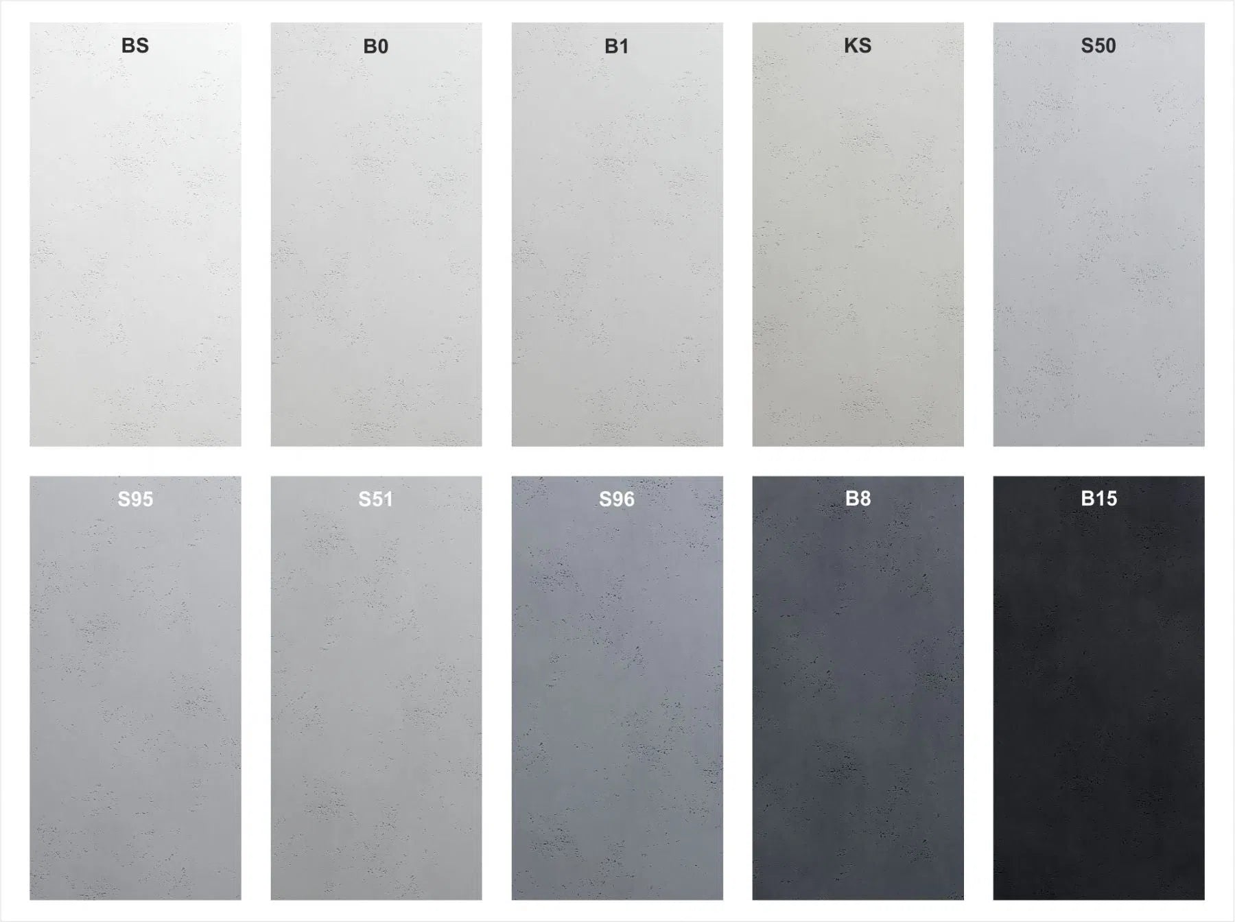 VHCT Concrete wall panel sample book - Concrete Panels | DecorMania UK